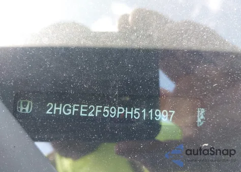 2023 Honda Civic Sport from USA, damaged, VIN 2HGFE2F59PH511997